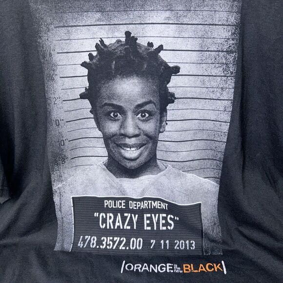 NEW Orange Is The New Black T Shirt Crazy Eyes Lion Gate 2016 Men's Size XXL - Picture 2 of 9